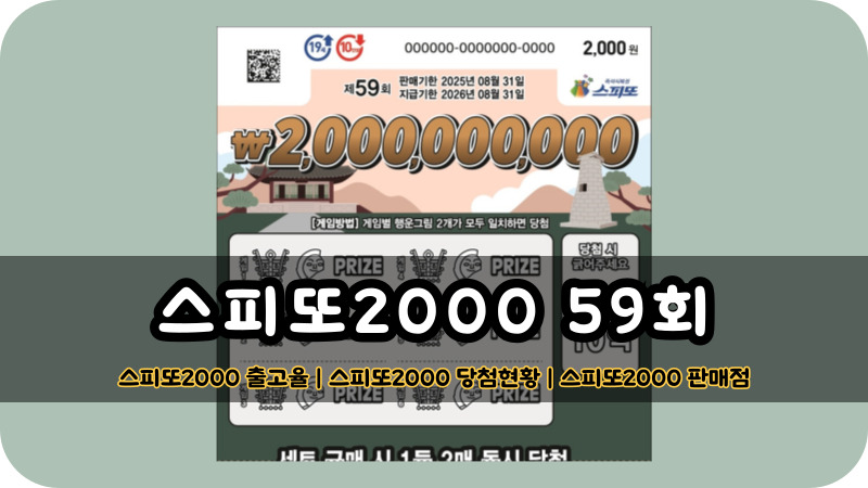 스피또2000 59회