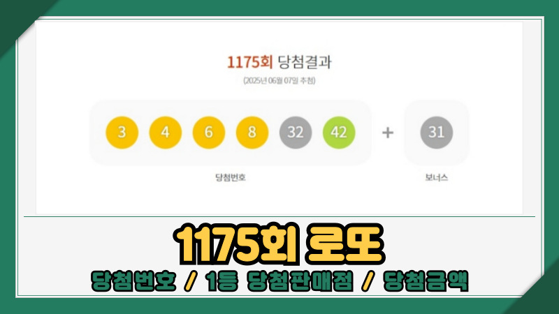 1175회 로또