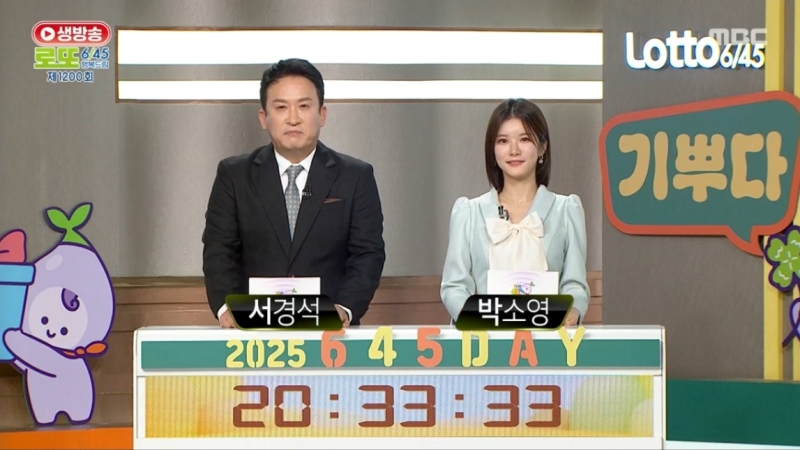 1200회 로또복권 당첨 추첨-a