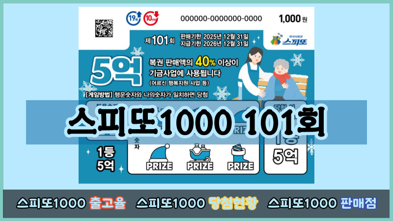 스피또1000 101회